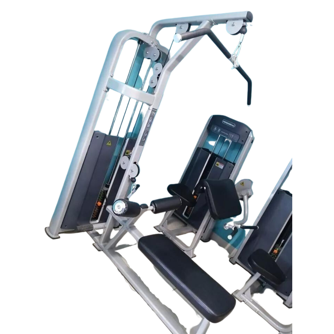 Lat pull down/cable row machine